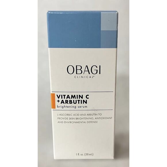 OBAGI Clinical Vitamin C + Arbutin Brightening Serum 1 oz NEW SEALED - Picture 3 of 3